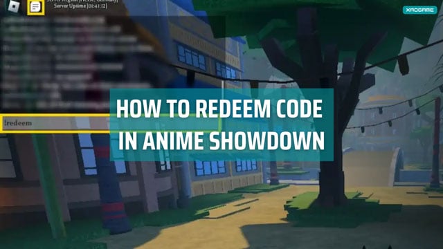 How to redeem code in Anime Showdown