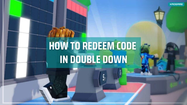 How to redeem code in Double Down