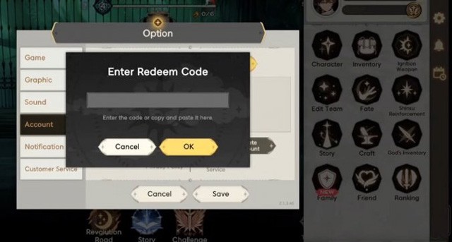 How to redeem code in Tower of God