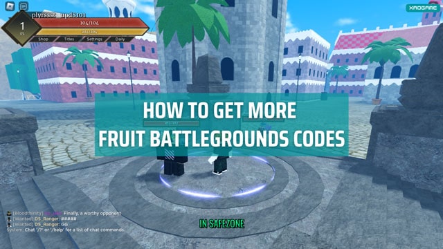 How to get more Fruit Battlegrounds Codes